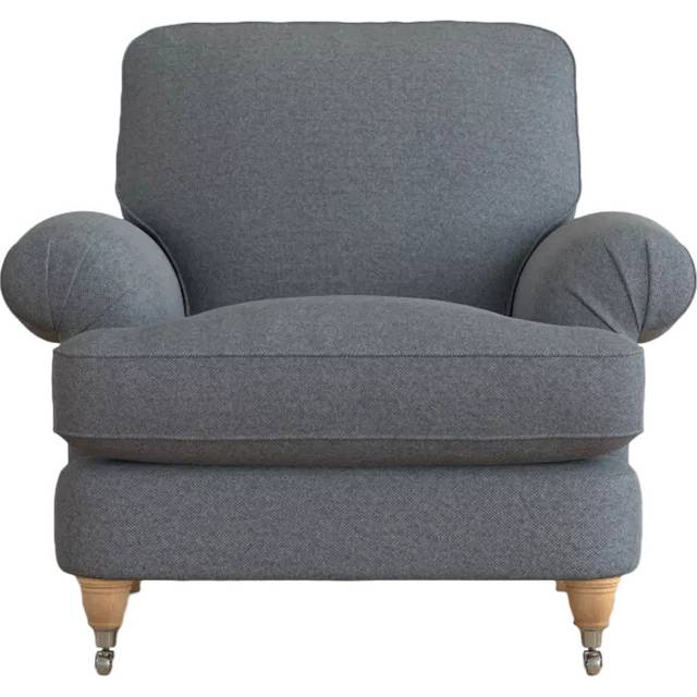 Laura Ashley Beaumaris Armchair, Oak Leg