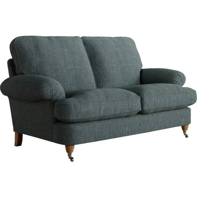 Laura Ashley Beaumaris Small 2 Seater Sofa, Oak Leg