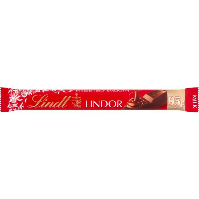 Lindt Lindor Milk Chocolate Bar 38g 95p PMP