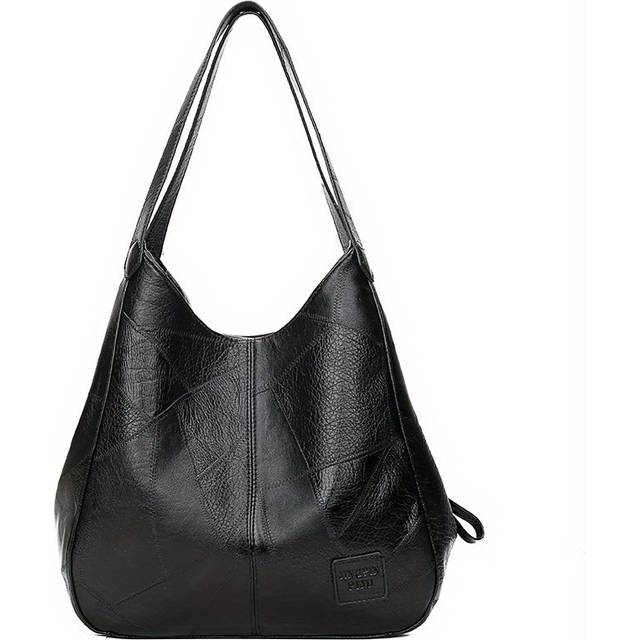 TEMU Women Vintage Soft Handbag Large Capacity Fashion Shoulder Bags