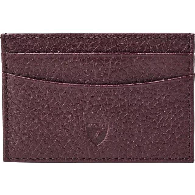 Aspinal of London Pebble Leather Slim Credit Card Case