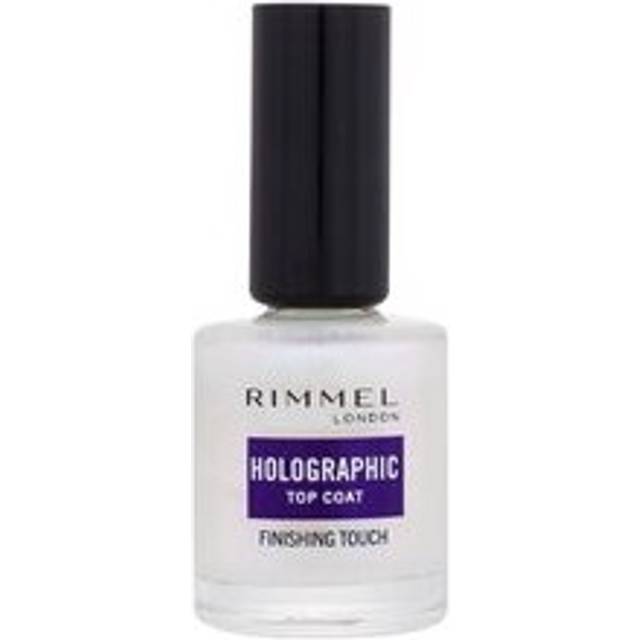 Rimmel - Holographic Top Coat - Holografický vrchní lak na nehty 12ml