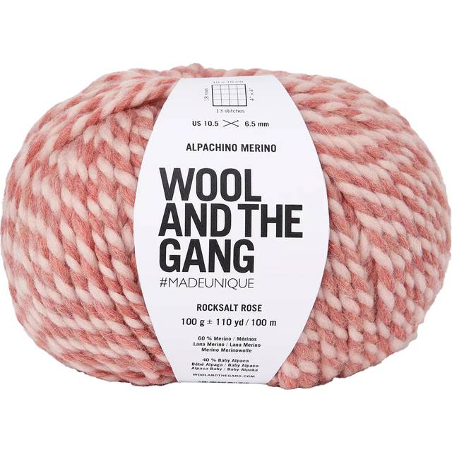 Wool And The Gang Alpachino Merino Twist Knitting Yarn, 50g
