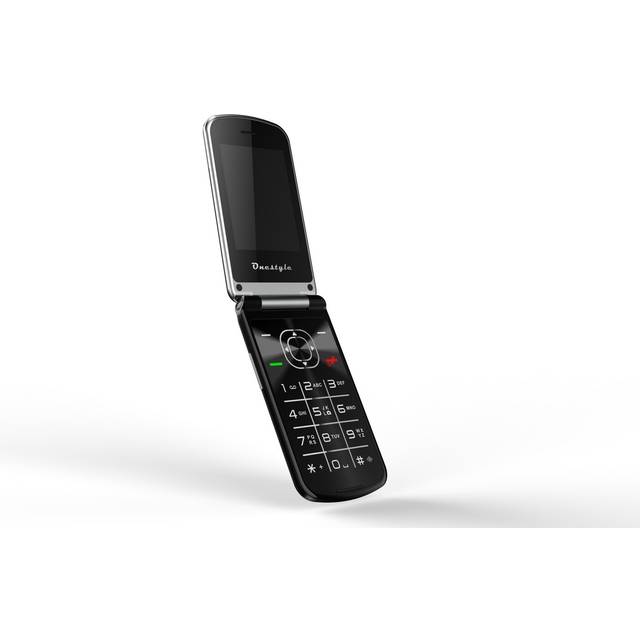 Mobiltelefon vikbar Onestyle Shell Plus 2.8 tum Svart
