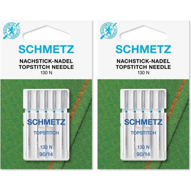 Topstitch Machine Needle-Size 90/14 5/Pkg (2 Pack)