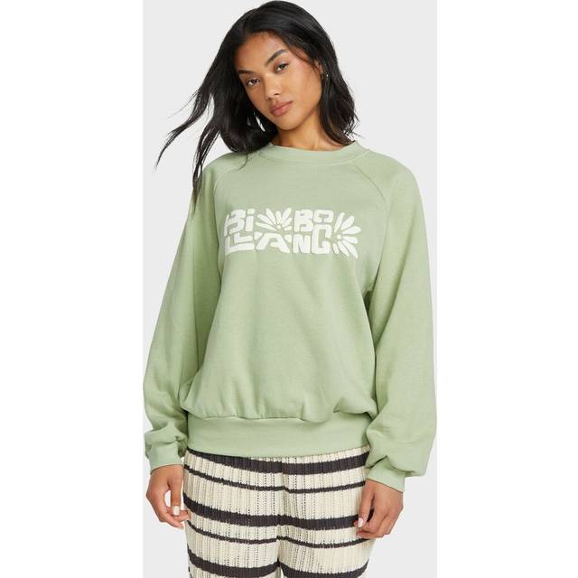 The Waves Sweatshirt in Pistachio - M