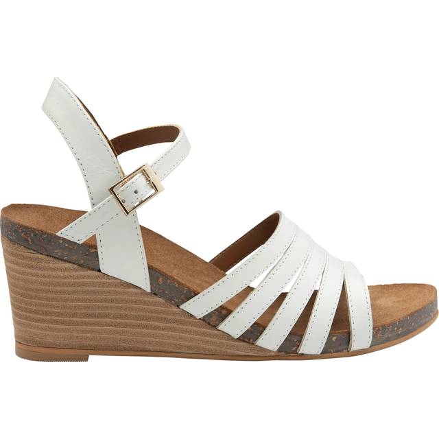 Ravel Findon Leather Wedge Heeled Sandals