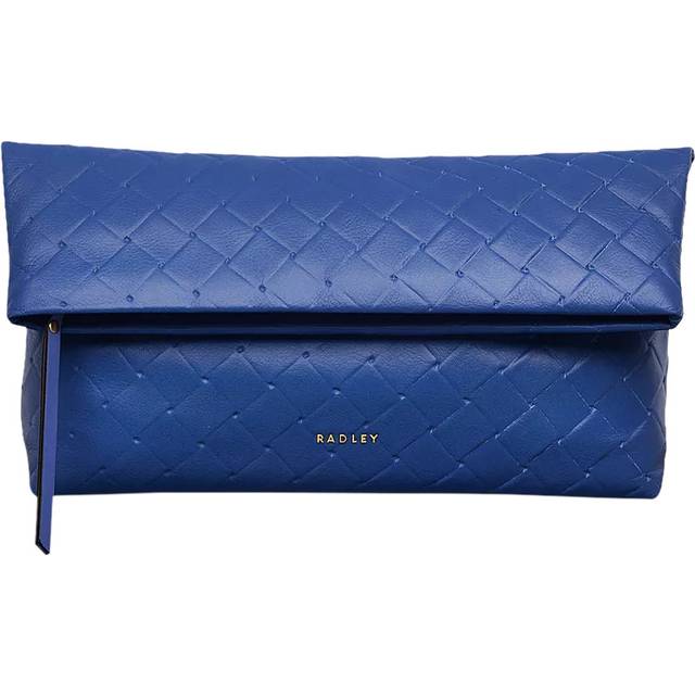 Radley Weaver Lane Woven Leather Medium Flapover Clutch Bag