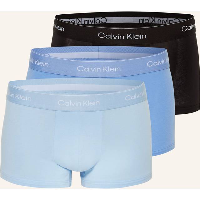 Calvin Klein Low Rise Trunk 3Pk - Multi/Patterned