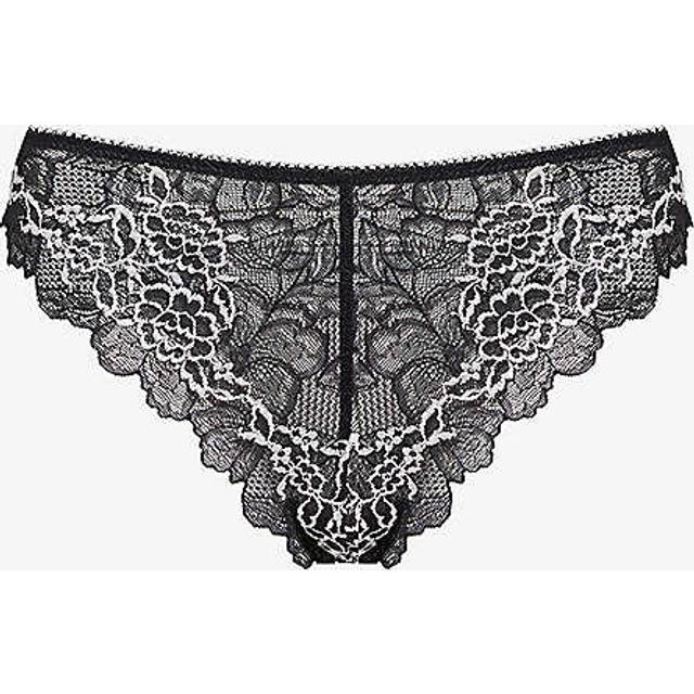 Lace Perfection Tanga - Black - 10