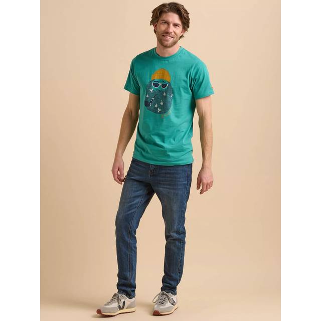 Brakeburn Fisherman T-Shirt, Green
