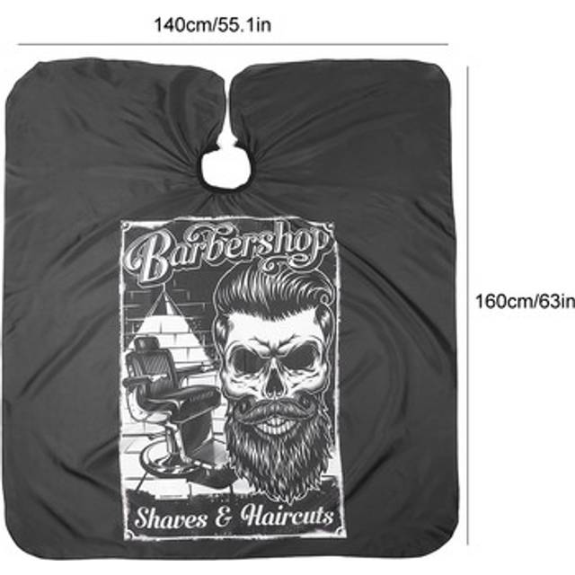 Household Barber Shop Hairdressing Apron Hair Cutting Gown Cape (160x140cm)