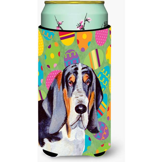 Basset Hound Easter Eggtravaganza  Tall Boy Beverage Insulator Beverage Insulator Hugger