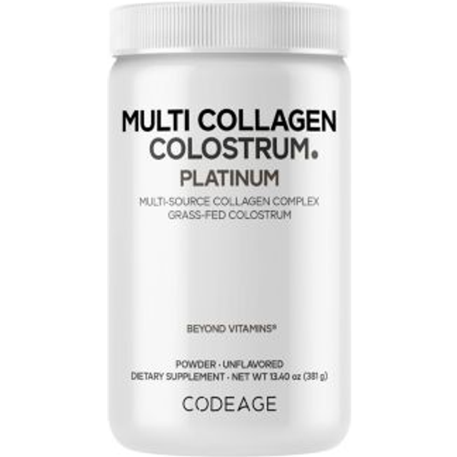 Codeage  Multi Collagen Colostrum Platinum  Unflavored  13.4 oz (381 g)