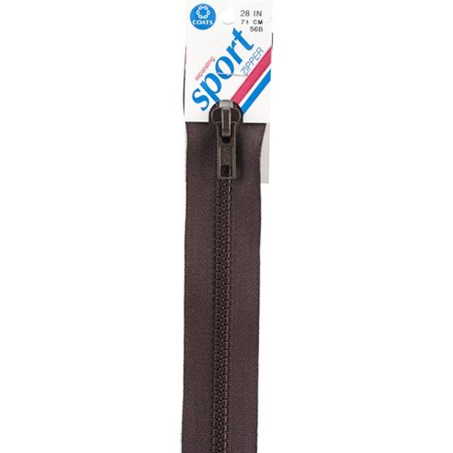 Coats F43 2856B Sport Separating Zipper  28Inch  Brown