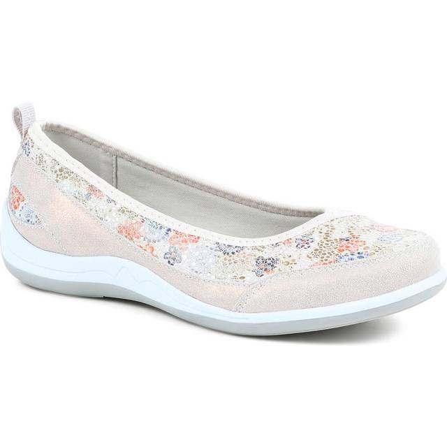 Slip-On Patterned Lightweight Pumps - BRK37007 / 323 323 - Floral