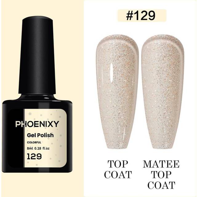 (color 29) Phoenixy 60 Colors Uv Gel Nail Polish 8ml Gel Nail Polish Soak Off Glitter Gel Polish Gel Nail Varnish Nail Polish Gifts Set For Women Salo