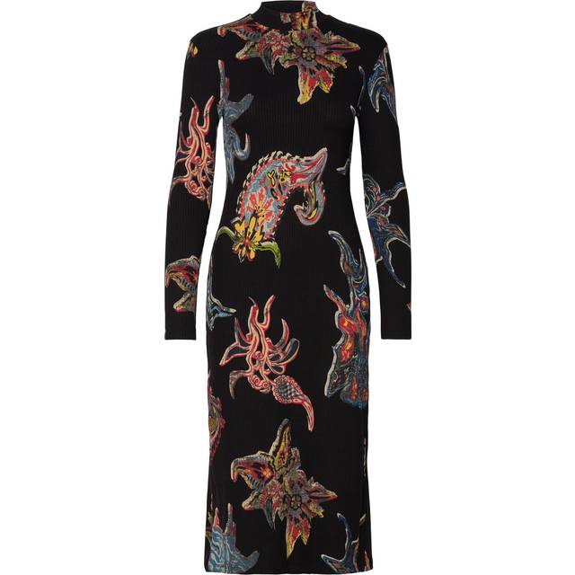 Women's sweater dress Desigual Lacroix - Noir