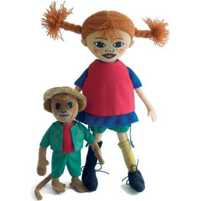 Pippi och herr Nilsson dockor