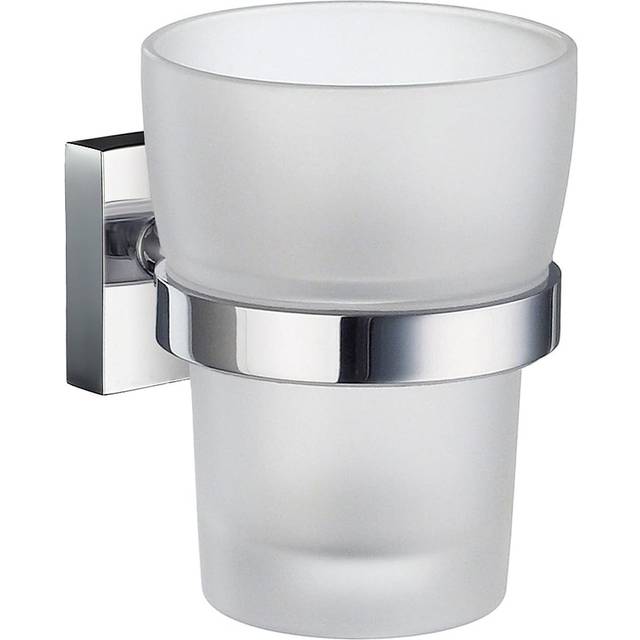 Tandborstglas Smedbo House RK343 Krom