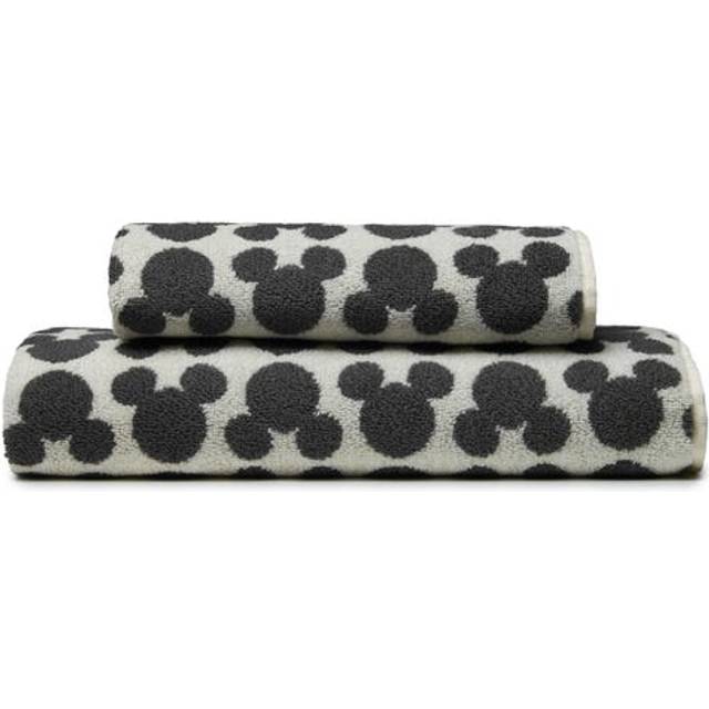 Disney Mickey Mouse Cotton Towel - Grey