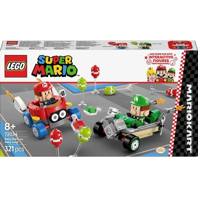 Baby Mario vs. Baby Luigi - Mario Kart - 72034 - LEGO