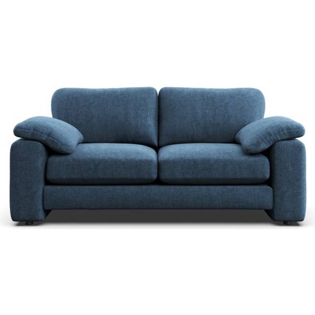 Magnus Vintage Soft Chenille 3 Seater Sofa - Vintage Chenille Navy