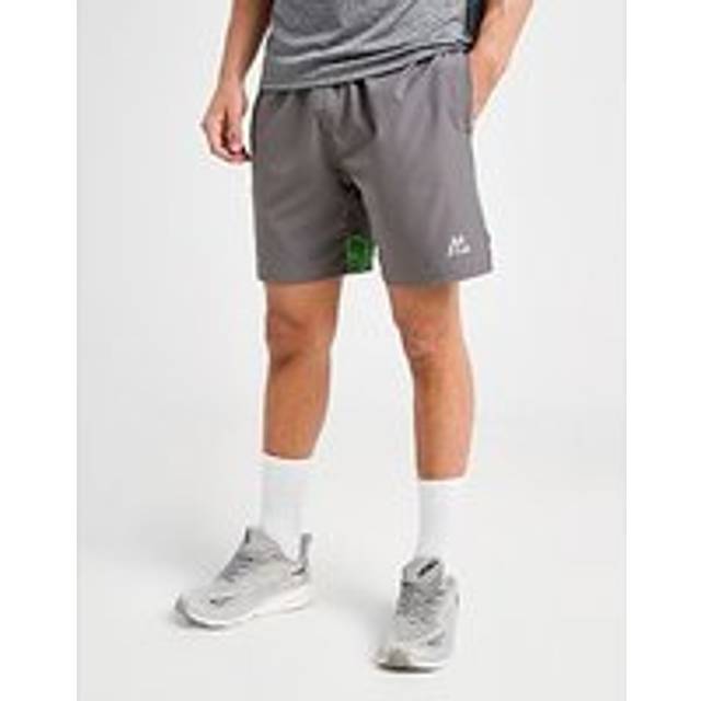 Montirex - Trail Panel Short - Grey, Green, Black - XL - Men's Shorts - Black/Green/Grey
