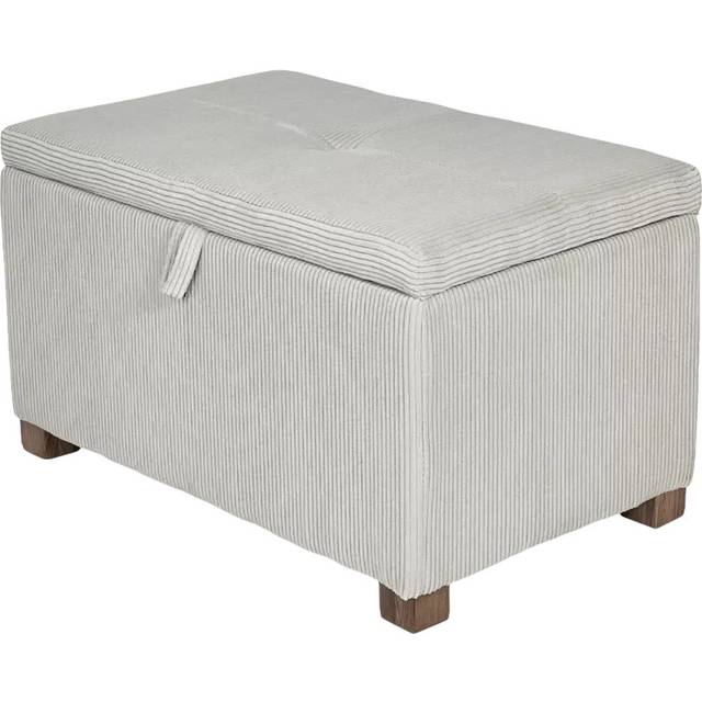 Gaia Baby Serena Corduroy Ottoman Footstool, Caramel