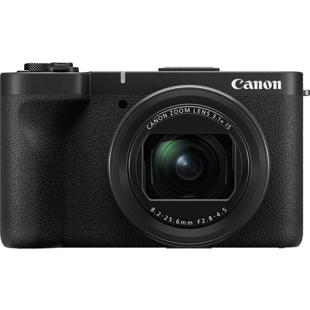 Canon PowerShot V1 Vlogging Camera, 4K Ultra HD, 22.3MP, Wi-Fi, Bluetooth, 3" Vari-angle Touch Screen, Black, Premium Vlogger Kit with Tripod Grip & 1