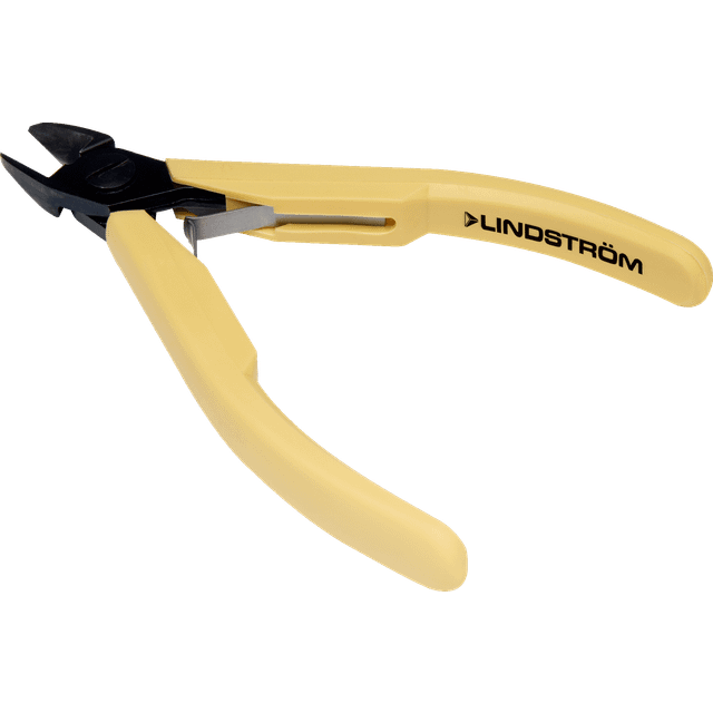 Lindstrom 8142 diagonal ultra-flush cutter 0.1-1.0mm electronic esd wire pliers