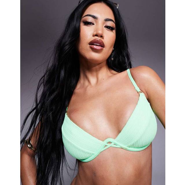 Boux Avenue – Ibiza – Grön bikiniöverdel med bygel-Grön/a
