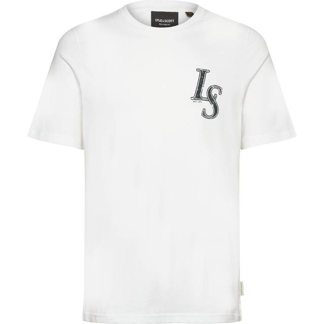 LYLE & SCOTT Emblem T-Shirt |Vit |XL