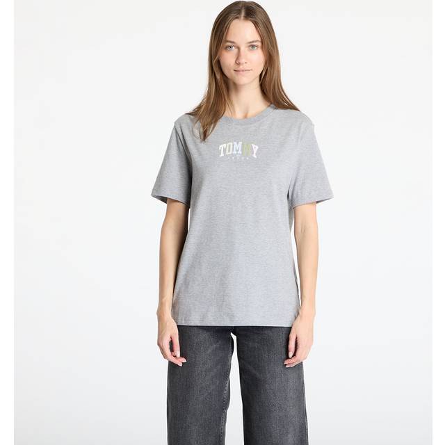 T-shirt Tommy Jeans Relaxed Color Varsity Tee Gray L (L)
