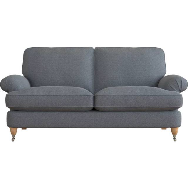 Laura Ashley Beaumaris Medium 2 Seater Sofa, Oak Leg