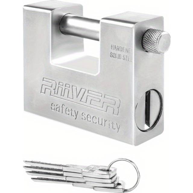 TEMU 94mm Stubborn Warehouse Heavy Duty Shipping Container Padlock Chain Lock New