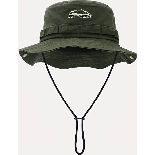 TEMU Men's And Women's Vintage Sun Hat - Hat With Adjustable Strap, Stylish Woven Design, Outdoor Activities, Outdoor Sun Protection|stylish Bucket Hat|adjustable Headgear