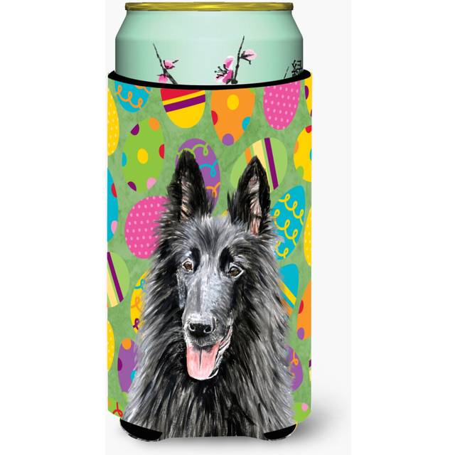 Belgian Sheepdog Easter Eggtravaganza  Tall Boy Beverage Insulator Beverage Insulator Hugger