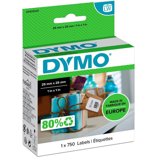 Dymo S0929120 | fyrkantiga universaletiketter (original)
