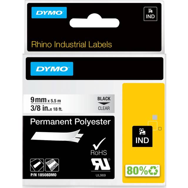 Dymo 18508 9mm Polyester Tape