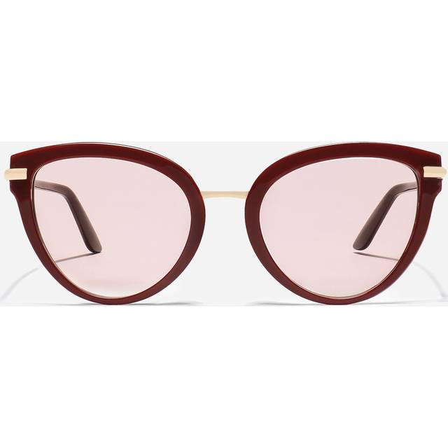 Dolce & Gabbana Woman DG4492  3091P5 Sunglasses Acetate Red Pink Butterfly Photochromatic