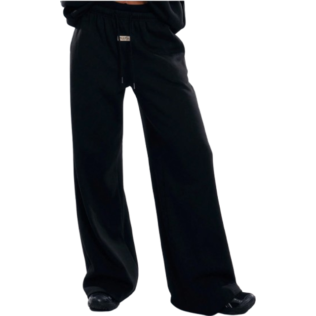 MUSERA Drawstring Wide Leg Sweatpants Spring Vacation Airport Casual Summer 90&#39;s Cute Y2k Airport Graduation,Back To School,Graduation,Teacher For Women,Back