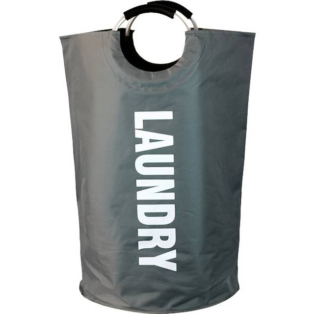 TEMU Extra-large Laundry Basket With Padded Handle - Foldable, Storage For Bathroom, Laundry Room, Balcony & Dorms, Laundry Baskets