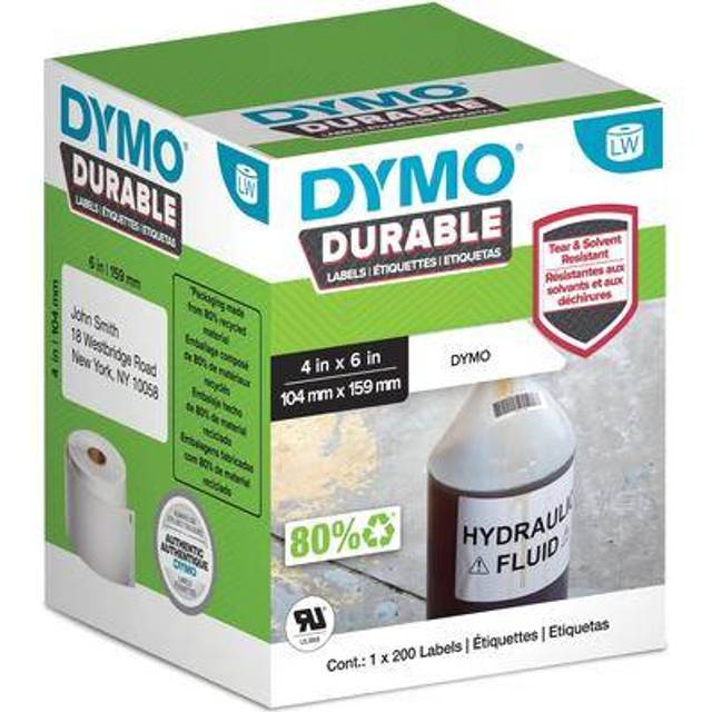DYMO 1933086 DirectLabel-etikettes, 104mm x159mm, Pack qty 200