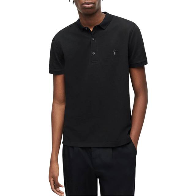 (Black, 3XL) All Saints Reform Mens Polo Shirt Summer T Shirts