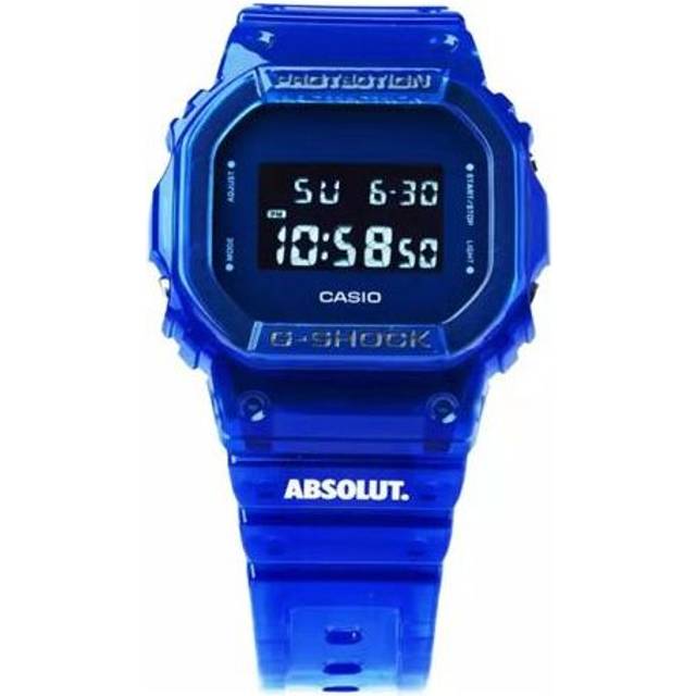 CASIO G-Shock Square 'Blue' DW-5600SB-2PRABS - Free