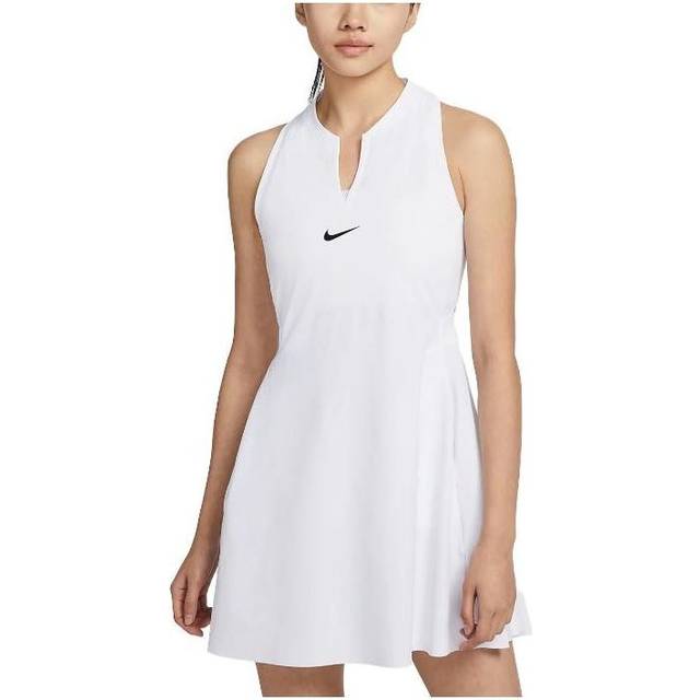 (WMNS) Nike Dri-FIT Advantage Tennis Dress 'White' DX1428-100