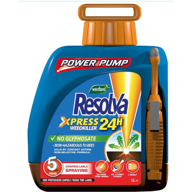 Resolva Xpress Weedkiller 5L Power Pump RTU UK