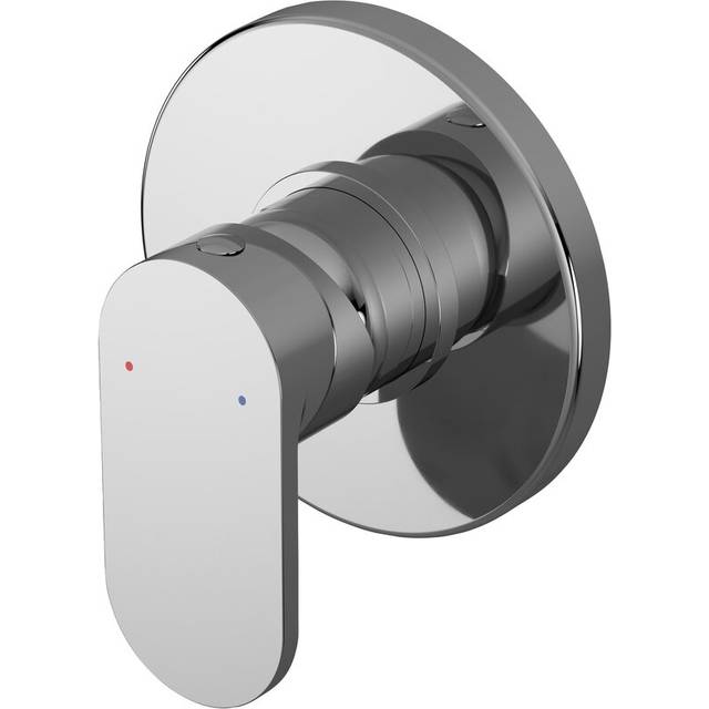 Nuie Binsey Chrome Single Lever Manual Shower Valve - BINMV10