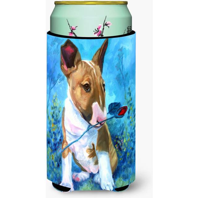 Bull Terrier Rose for Mom Tall Boy Beverage Insulator Hugger 7339TBC